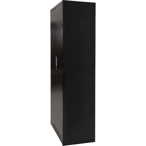 Armoire de rangement combin&eacute;e, 36" la x 18" p x 72" h, Noir M & M Nord Ouest Inc
