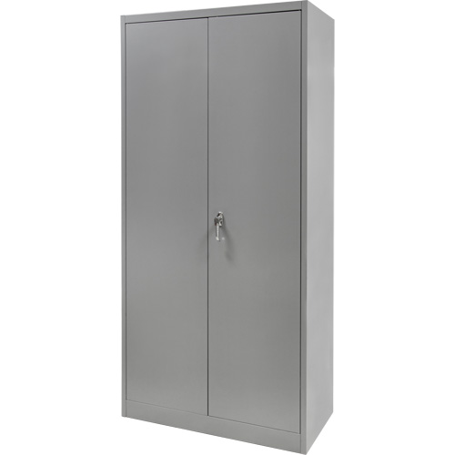 Armoire garde-robe, Acier, 36" la x 18" p x 72" h, Gris M & M Nord Ouest Inc