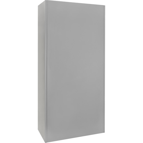 Armoire garde-robe, Acier, 36" la x 18" p x 72" h, Gris M & M Nord Ouest Inc