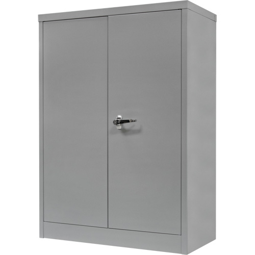 Armoire de rangement &agrave; hauteur de comptoir, Acier, 2 Tablettes, 42" h x 30" la x 15" P, Gris M & M Nord Ouest Inc