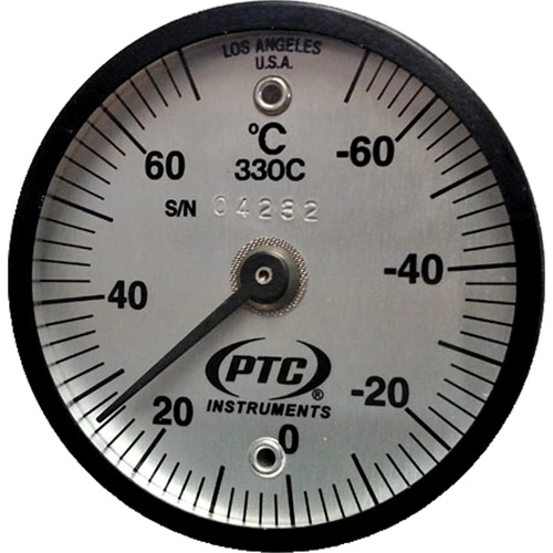 Magnetic Surface Thermometer, Contact, Analogue, -56.7-21.1°F (-70-70°C) M & M Nord Ouest Inc