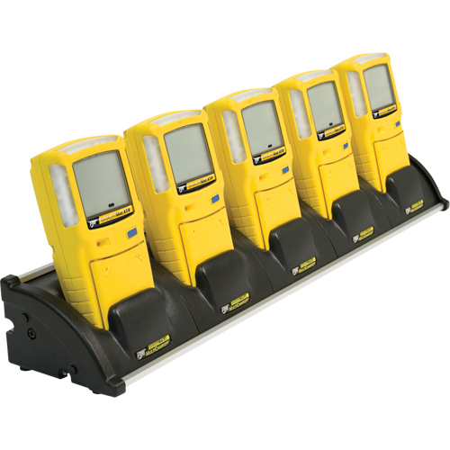 BW GasAlertMax XT II Multi-Gas Detectors - Five Unit Cradle Charger M & M Nord Ouest Inc