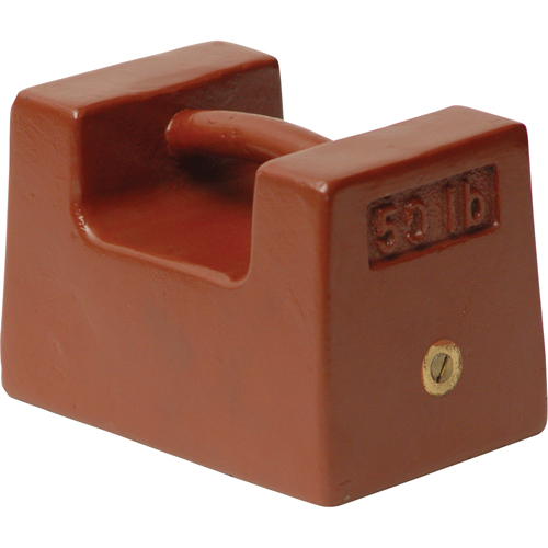 Poids individuels pour tests de balance M & M Nord Ouest Inc