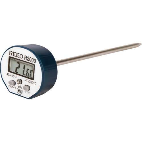 Thermom&egrave;tre, Contact, Num&eacute;rique, -40-450°F (-40-230°C) M & M Nord Ouest Inc