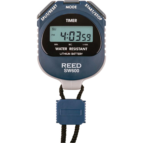 REED SW600 Stopwatch, Digital, Water Resistant M & M Nord Ouest Inc