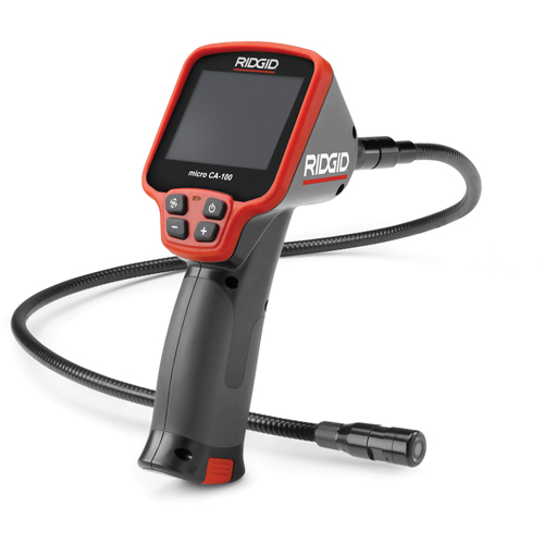 Micro CA-150 Inspection Camera, 3.5" L x 3.5" W Display, 320 x 240 pixels, 17 mm (2/3") Camera Head M & M Nord Ouest Inc