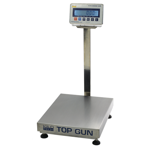 Top Gun Electronic Platform Scales, 18" L x 12" W, 150 lbs. Capacity M & M Nord Ouest Inc