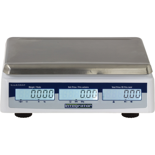 Balance &agrave; calcul de prix Integrator C16, Capacit&eacute; 30 lb / 15 kg, Graduations 0,005 lb / 0,002 kg M & M Nord Ouest Inc