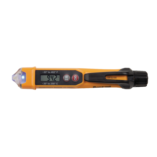 Non-Contact Voltage Tester with Infrared Thermometer M & M Nord Ouest Inc