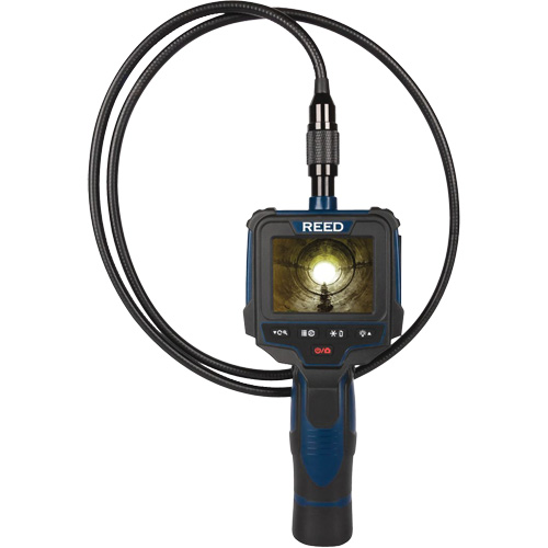 Cam&eacute;ra d'inspection endoscope enregistrable, 2,5" Affichage, 640 x 480 pixels, 8 mm (0,31") T&ecirc;te de cam&eacute;ra M & M Nord Ouest Inc