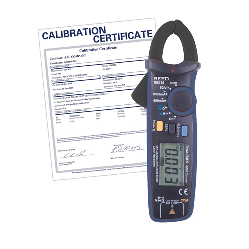 True RMS mA Clamp Meter with Calibration Certificate, AC/DC Voltage, AC/DC Current M & M Nord Ouest Inc