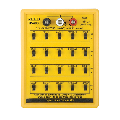 Boîte &agrave; d&eacute;cades de capacitance M & M Nord Ouest Inc