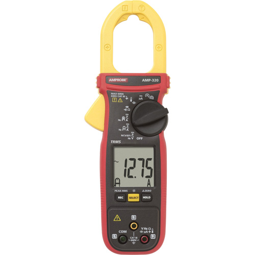 AMP-320 Motor Maintenance TRMS Clamp Meter, AC/DC Voltage, AC/DC Current M & M Nord Ouest Inc
