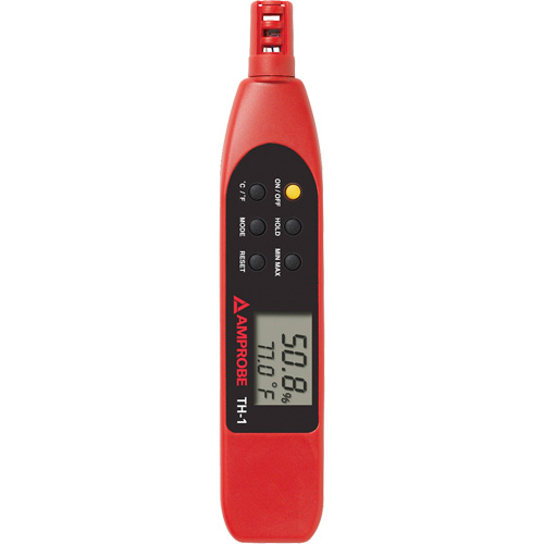 TH-1 Relative Humidity & Temperature Probe Meter, 4% - 95% RH, -4°- 122° F ( -20° - 50° C ) M & M Nord Ouest Inc