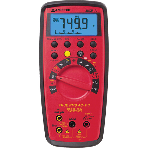 38XR-A Digital Multimeter, AC/DC Voltage, AC/DC Current M & M Nord Ouest Inc