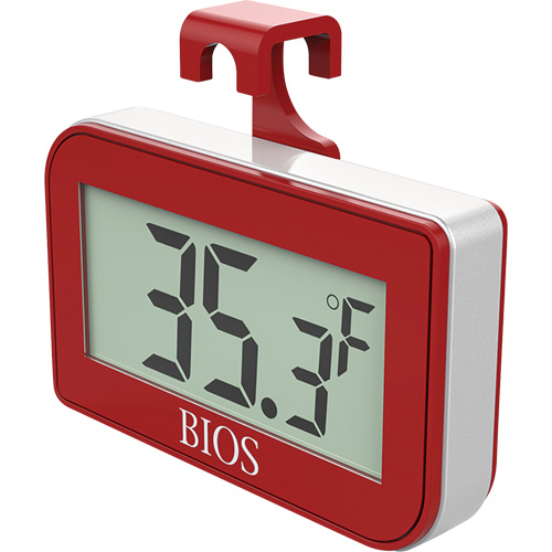 Fridge/Freezer Thermometer, Non-Contact, Digital, -4-122°F (-20-50°C) M & M Nord Ouest Inc