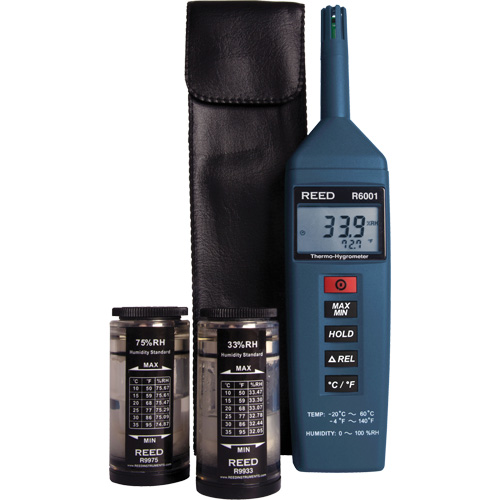 Thermo-Hygrometer Kit, 0% - 100% RH, -4°- 140° F ( -20° - 60° C ) M & M Nord Ouest Inc