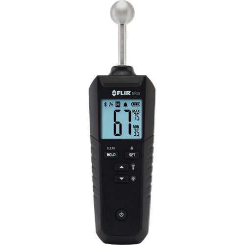Humidim&egrave;tre &agrave; sonde sph&eacute;rique avec Bluetooth MR59, Gamme d'humidit&eacute; 0 - 100% M & M Nord Ouest Inc