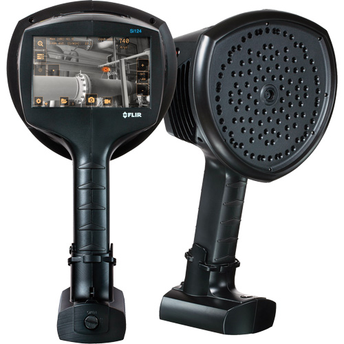Cam&eacute;ra d'imagerie acoustique industrielle Si124-LD Plus pour la d&eacute;tection de fuites d'air comprim&eacute;, 14°- 122° F ( -10° - 50° C ) M & M Nord Ouest Inc