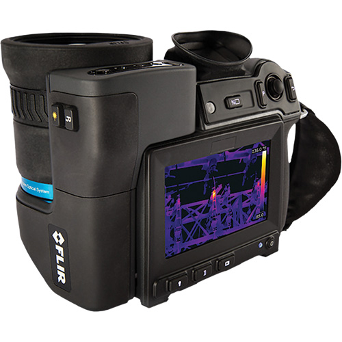 Cam&eacute;ra d'imagerie thermique T1010 HD avec objectif de 12°, 800 x 480 pixels, -40° - 650°C (-40° - 1202°F), 25 mK M & M Nord Ouest Inc