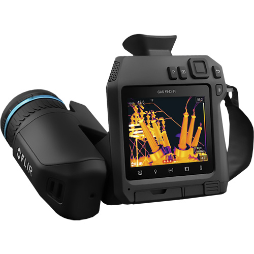 D&eacute;tecteur de gaz GF77 IR avec objectif LR 25°, LR 6°, HR 25° & HR 6°, 320 x 240 pixels, 25 mK/40 mk M & M Nord Ouest Inc
