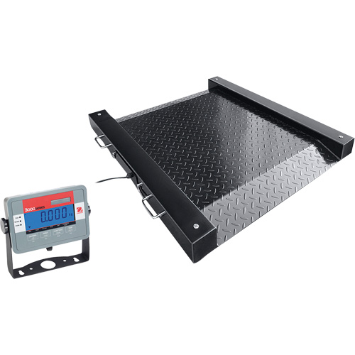 DEFENDER Floor Scale, 1000 lbs. Capacity, 30" L x 30" W M & M Nord Ouest Inc