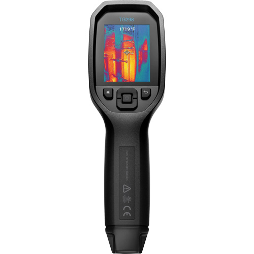 Cam&eacute;ra thermique infrarouge haute temp&eacute;rature 30:1 TG298 &agrave; vis&eacute;e ponctuelle avec laser en pointe, 320 x 240 pixels, -25° - 1080°C (-130° - 1976°F), <70 mK M & M Nord Ouest Inc