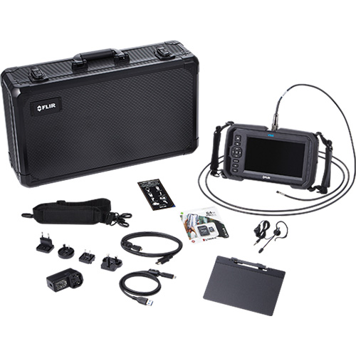 Ensemble de vid&eacute;oscope haute performance avec cam&eacute;ra HD double & longue sonde, 1280" lo x 720" la Affichage, 1024 x 600 pixels, 4,9 mm (0,19") T&ecirc;te de cam&eacute;ra M & M Nord Ouest Inc