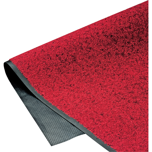 Tapis ColorStar, Essuie-pieds, 4' x 6' x 3/8", Rouge/noir M & M Nord Ouest Inc