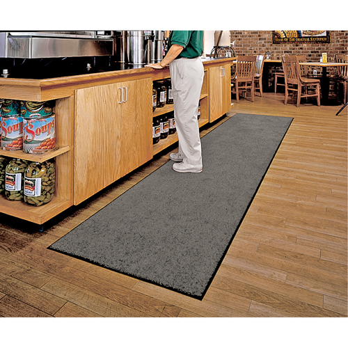 Tapis ColorStar, Essuie-pieds, 3' x 5' x 3/8", Gris M & M Nord Ouest Inc