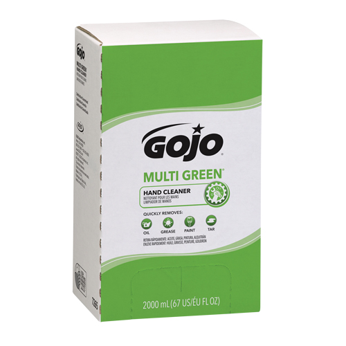 Pro TDX 2000 Multi Green&reg; Hand Cleaner, Gel, 2 L, Refill, Citrus M & M Nord Ouest Inc
