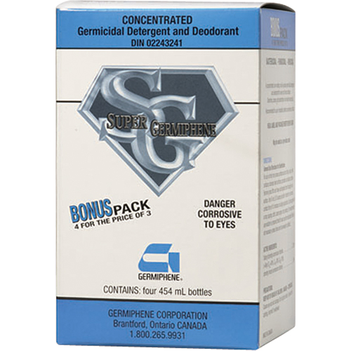 D&eacute;sinfectant Super Germiphene, 454 ml, Bouteille M & M Nord Ouest Inc
