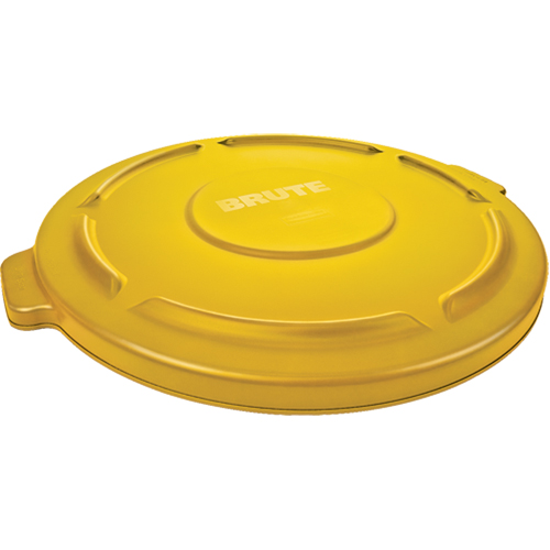 Couvercles ronds Brute, Couvercle plat, Plastique/Poly&eacute;thyl&egrave;ne, Convient aux contenants 22" dia. M & M Nord Ouest Inc