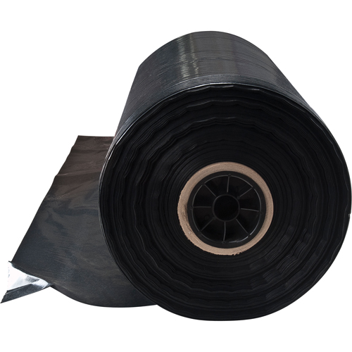 Garbage Bags, 3X Strong, 35" W x 49" L, 3 mils, Black M & M Nord Ouest Inc