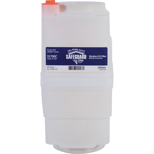 Filtre pour aspirateurs portables SafeGuard 360, Cartouche, Pour 1 gal. US M & M Nord Ouest Inc