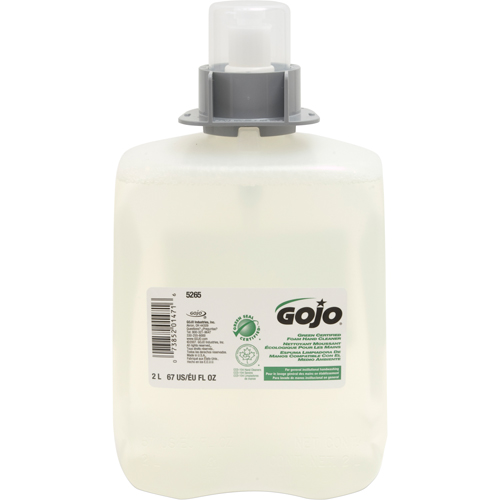 FMX-20 Green Certified Hand Soap, Foam, 2 L, Unscented M & M Nord Ouest Inc