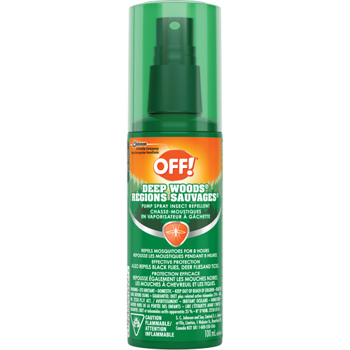 Insectifuge Off! R&eacute;gions sauvages, DEET &agrave; 25 %, Vaporisateur, 100 ml M & M Nord Ouest Inc