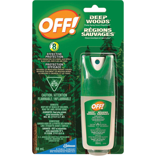 Insectifuge Off! R&eacute;gions sauvages, DEET &agrave; 25 %, Vaporisateur, 30 ml M & M Nord Ouest Inc