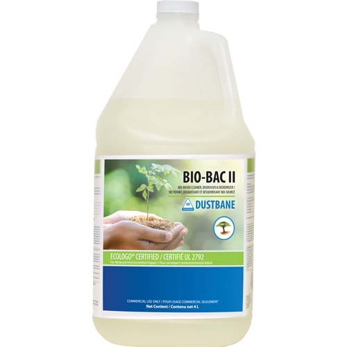 Nettoyants et d&eacute;graissants Bio-Bac II, 4 L/4,0 L M & M Nord Ouest Inc