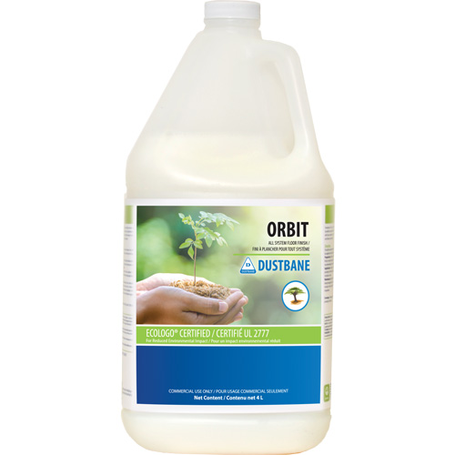 Orbit Floor Finishes, 4 L, Jug M & M Nord Ouest Inc