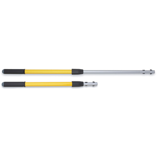 Hygen Quick Connect Short Handle, Aluminum, Quick-Connect Tip, 2" Diameter, 40" Length M & M Nord Ouest Inc