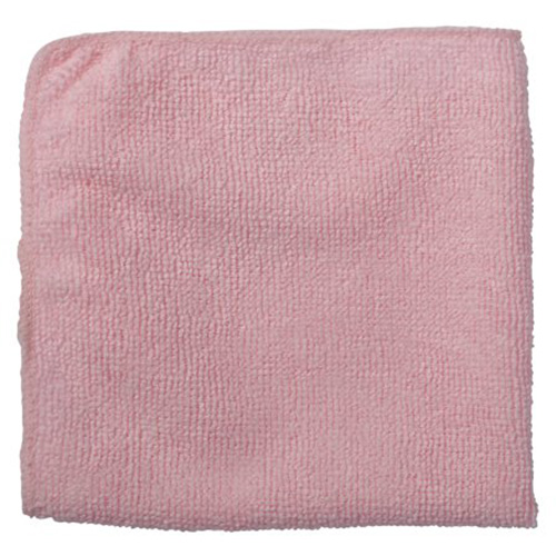 Light-Duty Cleaning Cloth, Microfibre, Red M & M Nord Ouest Inc