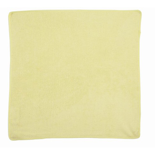 Light-Duty Cleaning Cloth, Microfibre, Yellow M & M Nord Ouest Inc
