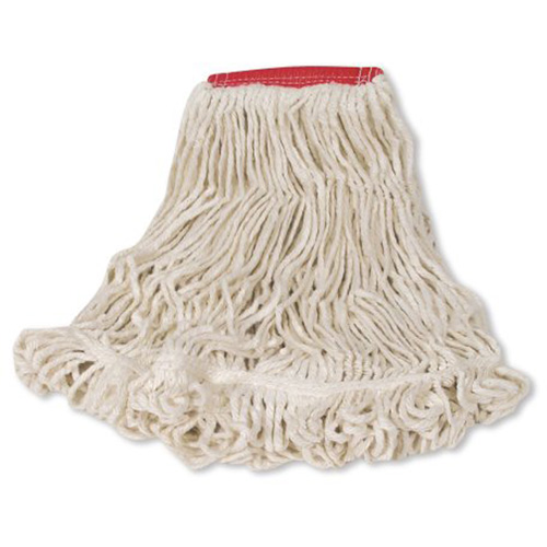 Super Stitch Wet Mop, Floor Finishing, Cotton/Yarn, 21 oz., Loop Style M & M Nord Ouest Inc