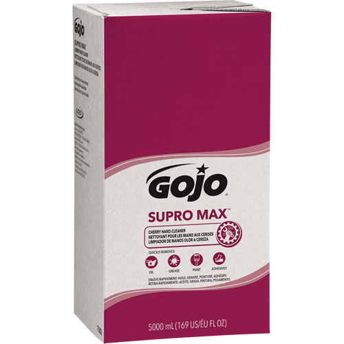 Distributeur de savon pour les mains SUPRO MAX ou GOJO PRO TDX, Lotion, 5000 ml, Recharge, Cerise M & M Nord Ouest Inc