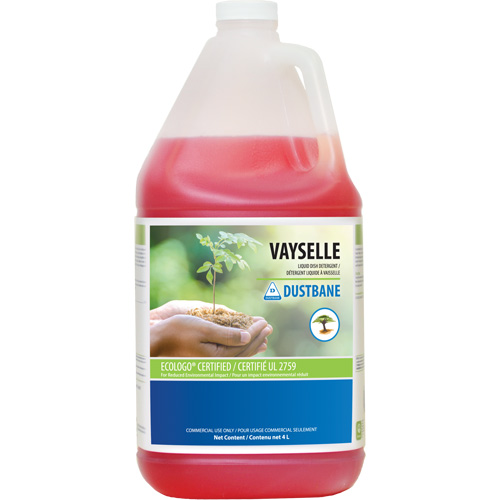 Vayselle Dish Detergent, Liquid, 4 L M & M Nord Ouest Inc