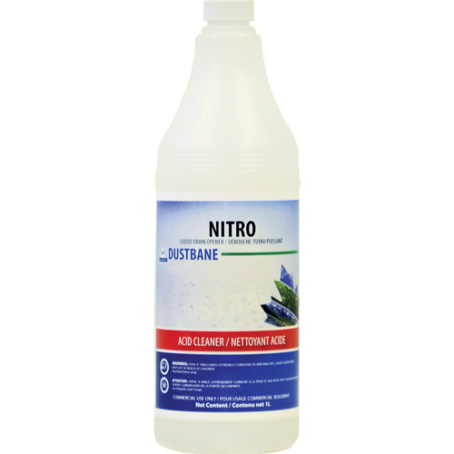Nitro Liquid Drain Opener, 1 L, Bottle M & M Nord Ouest Inc