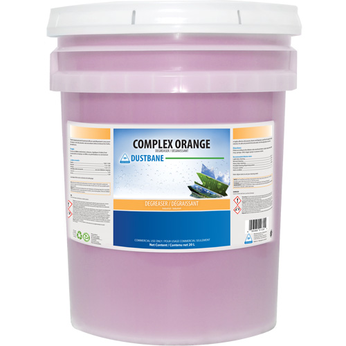 D&eacute;graissant Complex Orange, 20 L, Seau M & M Nord Ouest Inc