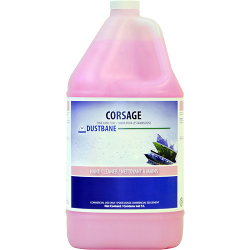Corsage Pink Hand Soap, Liquid, 5 L, Scented M & M Nord Ouest Inc