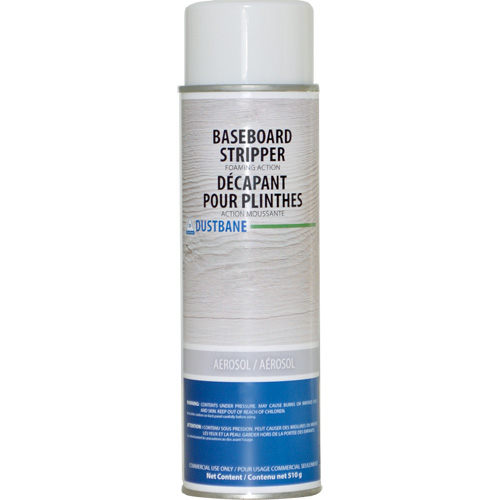 Aerosol Baseboard Stripper, 510 g, Aerosol Can M & M Nord Ouest Inc